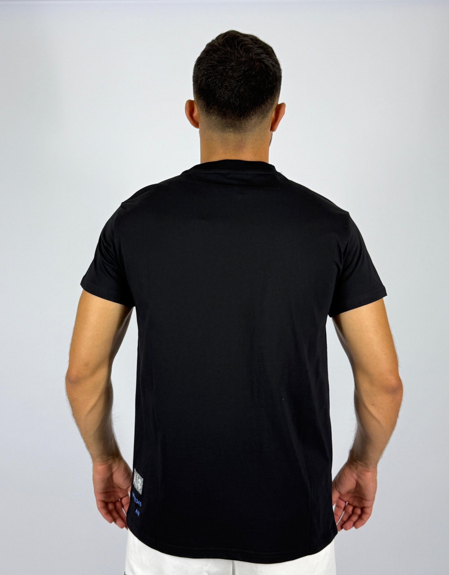 Men's Jordan x PSG Vertical "Paris" Logo T-Shirt - Black Football & Basketball Crossover Tee