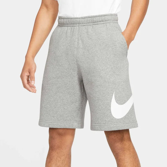 Nike Sportswear Club Swoosh Shorts – Heather/Dark Grey